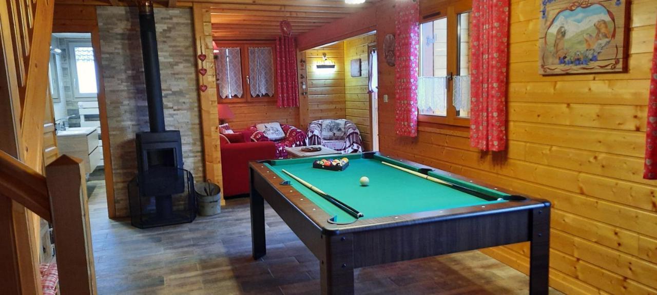 Chalet Les Marmottons Sauna Pool Table, Nintendo, Petanque Gerbepal Экстерьер фото